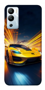Чехол Yellow Porsche для Infinix Hot 12i