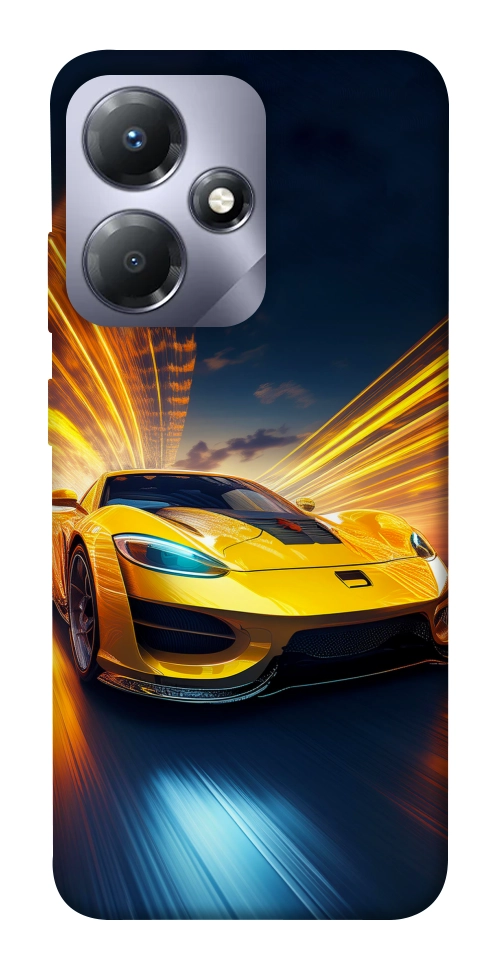 Чохол Yellow Porsche для Infinix Hot 30 Play
