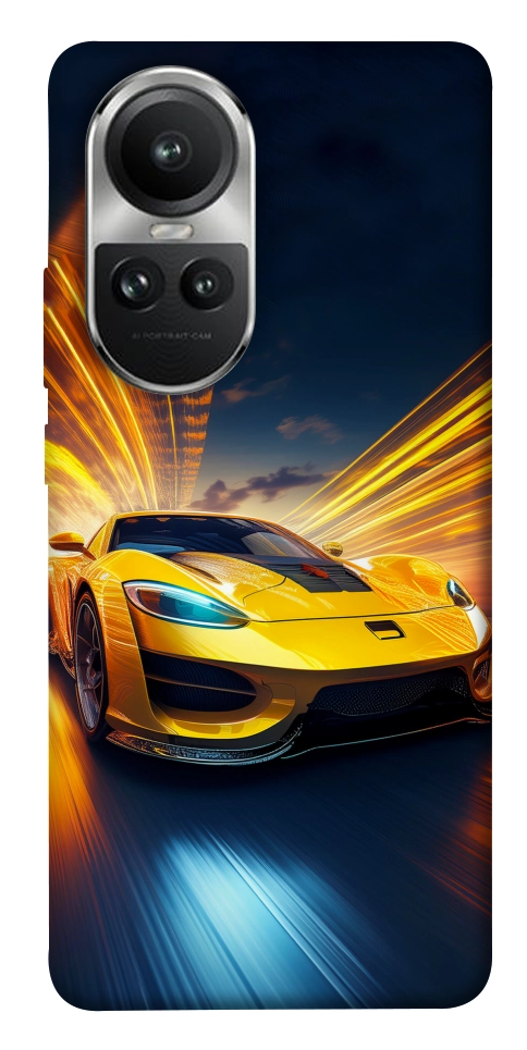 Чехол Yellow Porsche для Oppo Reno 10