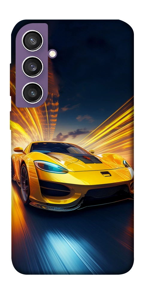 Чохол Yellow Porsche для Galaxy S23 FE