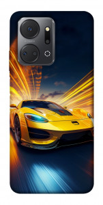 Чехол Yellow Porsche для Huawei Honor X7a
