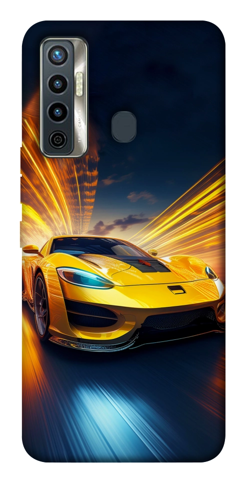 Чехол Yellow Porsche для TECNO Camon 17