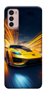 Чохол Yellow Porsche для Motorola Moto G42