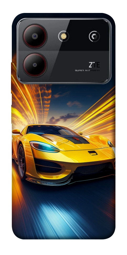 Чохол Yellow Porsche для ZTE Blade A54 4G