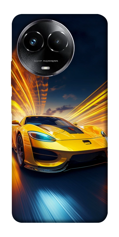 Чехол Yellow Porsche для Realme C67 4G