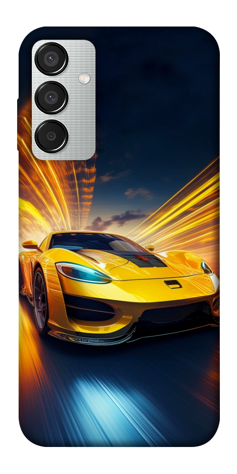 Чехол Yellow Porsche для Galaxy M15 5G