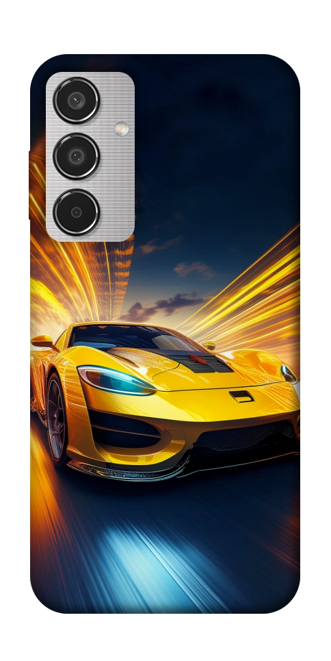 Чехол Yellow Porsche для Galaxy M35 5G