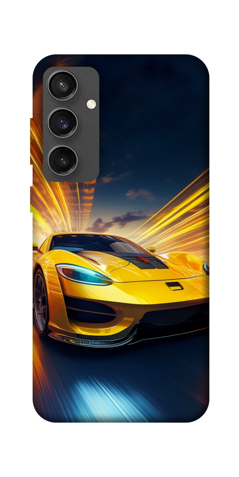 Чохол Yellow Porsche для Galaxy S24 FE