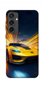 Чохол Yellow Porsche для Galaxy S24 FE