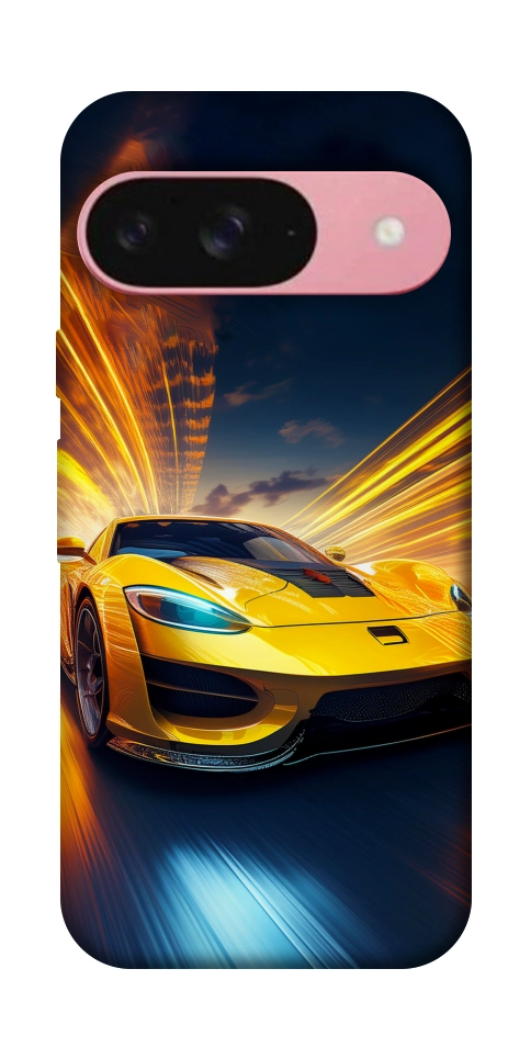 Чохол Yellow Porsche для Google Pixel 9