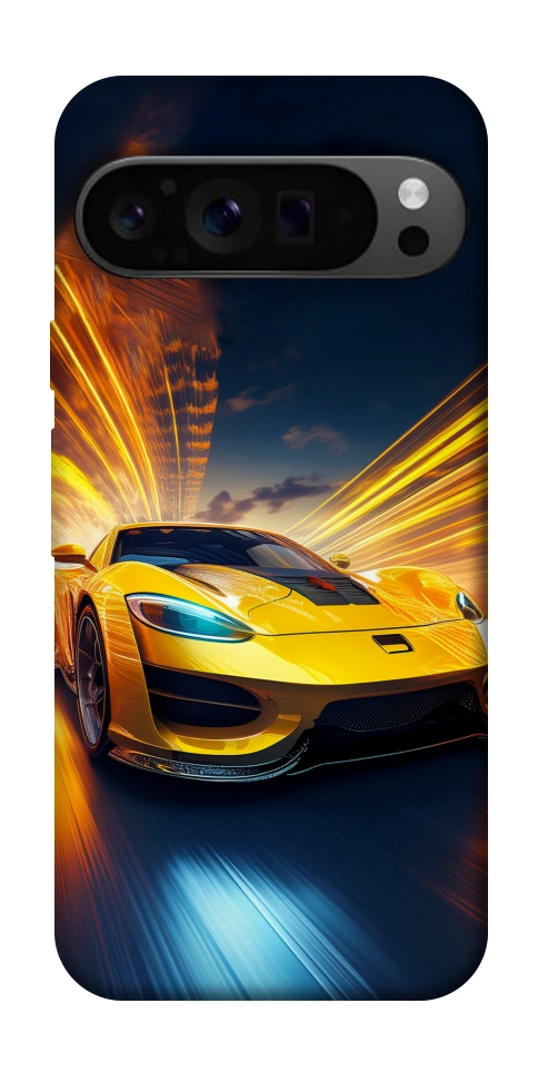 Чохол Yellow Porsche для Google Pixel 9 Pro