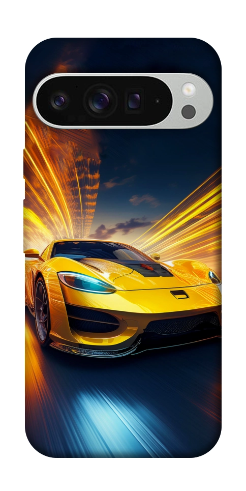 Чохол Yellow Porsche для Google Pixel 9 Pro XL
