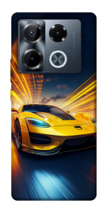 Чохол Yellow Porsche для Infinix Note 40 Pro 4G