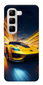 Чехол Yellow Porsche для Infinix Hot 50 4G