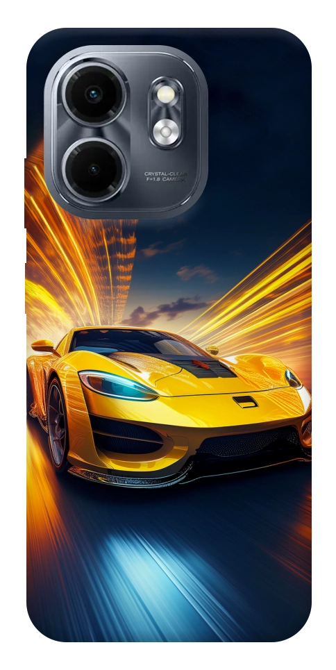 Чохол Yellow Porsche для Infinix Smart 9 4G