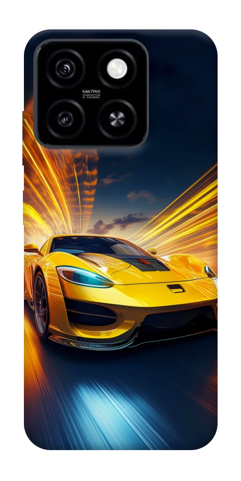 Чехол Yellow Porsche для ZTE Blade A55 4G