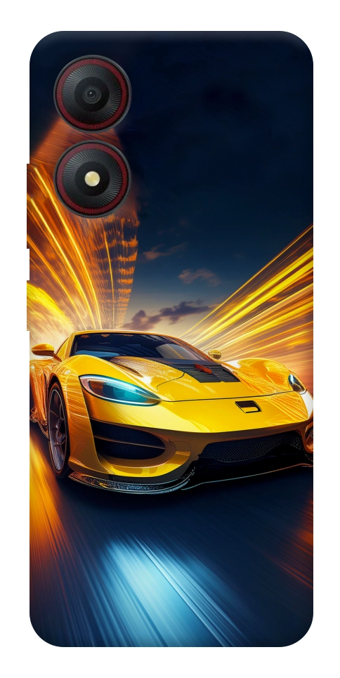 Чехол Yellow Porsche для ZTE Blade A34 4G