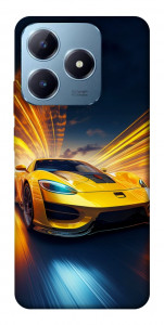 Чохол Yellow Porsche для Realme C63 4G