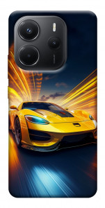Чехол Yellow Porsche для Xiaomi Redmi Note 14 4G (Int. version)