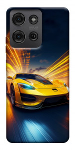 Чохол Yellow Porsche для Motorola Moto G75 5G