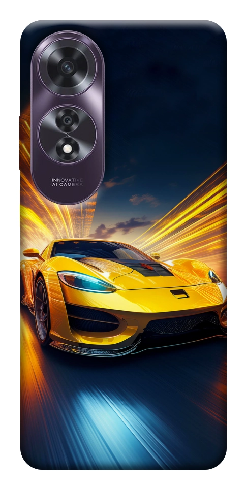 Чохол Yellow Porsche для Oppo A60 4G