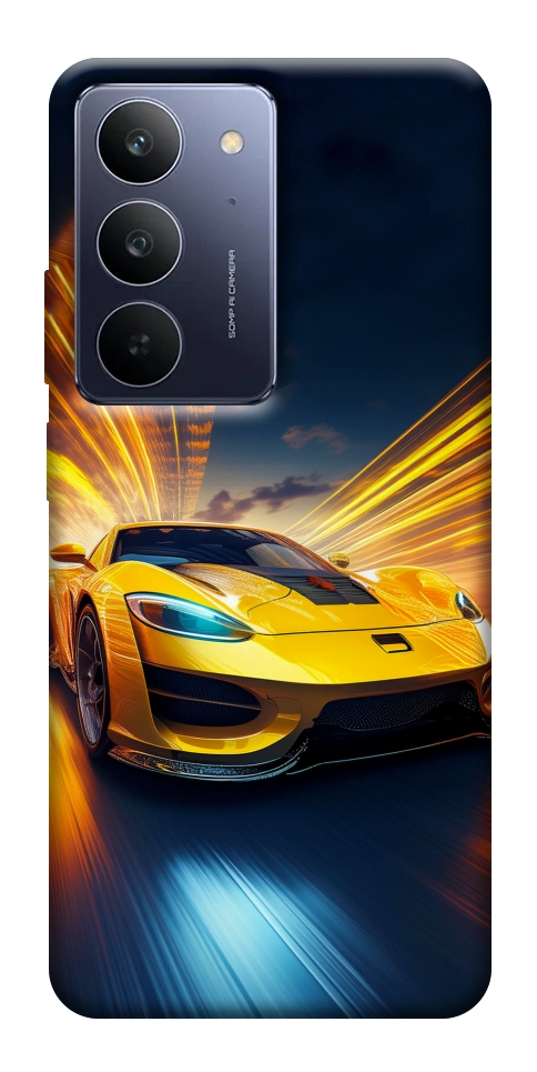 Чехол Yellow Porsche для Realme C75x