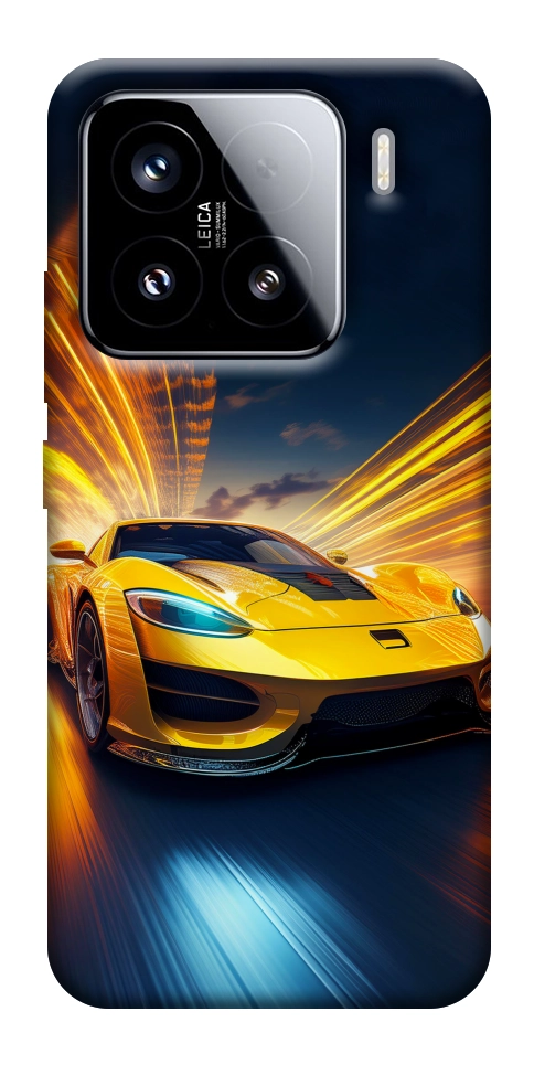 Чехол Yellow Porsche для Xiaomi 15
