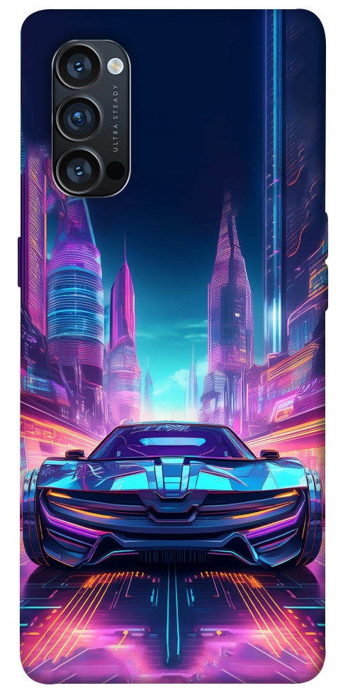 Чехол Cyber car для Oppo Reno 4 Pro 5G