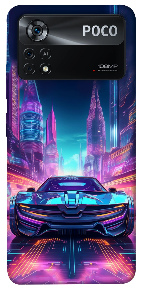 Чехол Cyber car для Xiaomi Poco X4 Pro