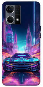 Чехол Cyber car для Oppo Reno 7 4G