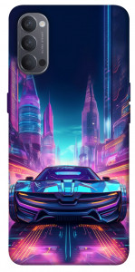 Чехол Cyber car для Oppo Reno 4