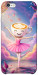 Чехол Ballerina illustration для iPhone 6