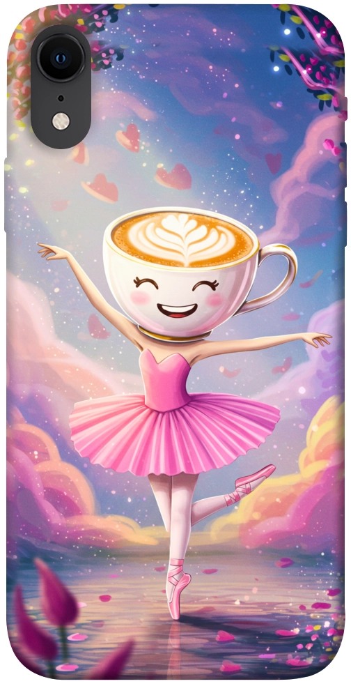 Чехол Ballerina illustration для iPhone XR