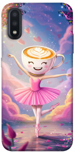 Чехол Ballerina illustration для Galaxy A01