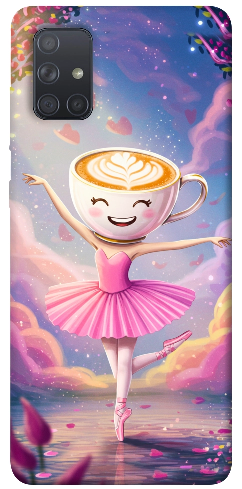 Чехол Ballerina illustration для Galaxy A71 (2020)