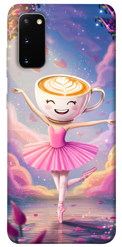 Чехол Ballerina illustration для Galaxy S20 (2020)