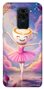 Чохол Ballerina illustration для Xiaomi Redmi Note 9
