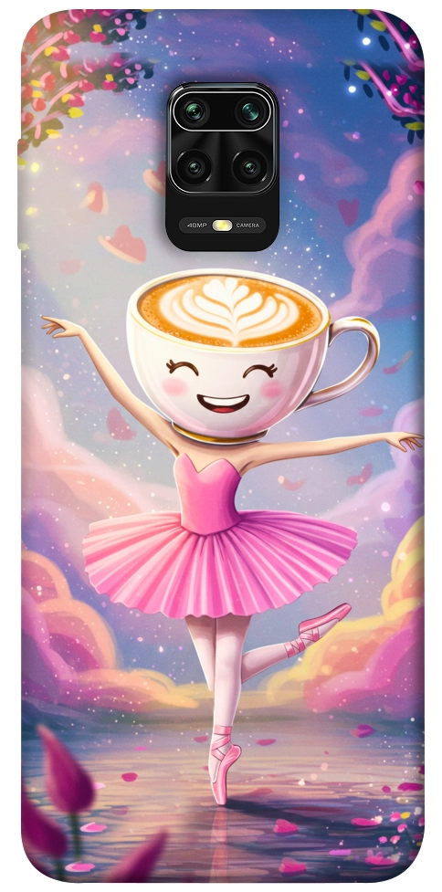 Чехол Ballerina illustration для Xiaomi Redmi Note 9 Pro