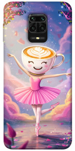 Чехол Ballerina illustration для Xiaomi Redmi Note 9 Pro
