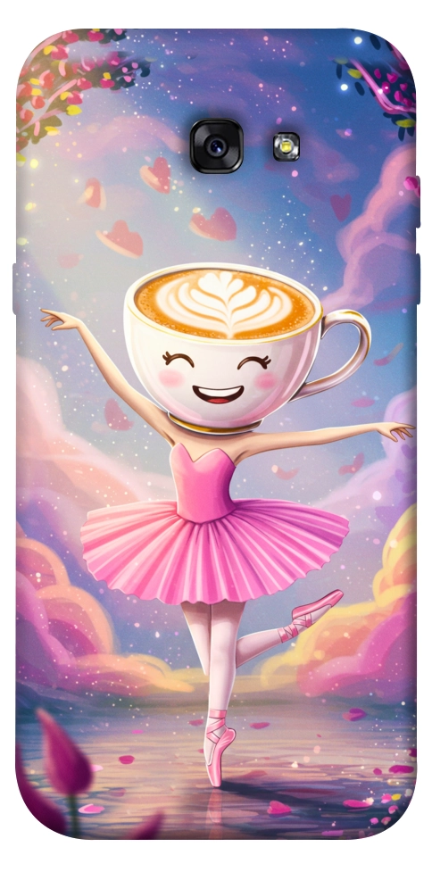 Чехол Ballerina illustration для Galaxy A7 (2017)