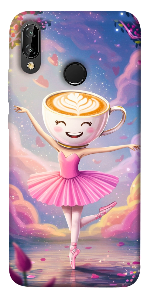 Чохол Ballerina illustration для Huawei P20 Lite