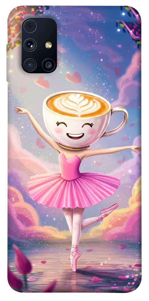 Чехол Ballerina illustration для Galaxy M31s