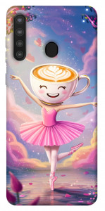 Чехол Ballerina illustration для Galaxy A21