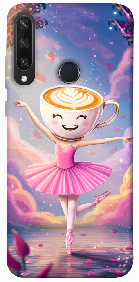 Чехол Ballerina illustration для Huawei Y6p