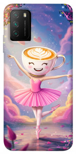 Чохол Ballerina illustration для Xiaomi Poco M3