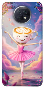 Чехол Ballerina illustration для Xiaomi Redmi Note 9 5G