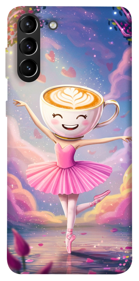 Чехол Ballerina illustration для Galaxy S21+