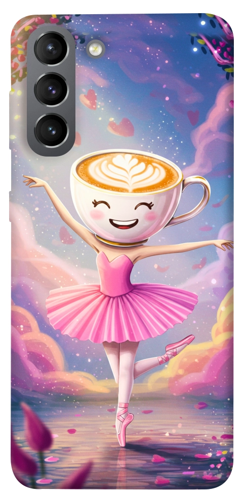 Чехол Ballerina illustration для Galaxy S21