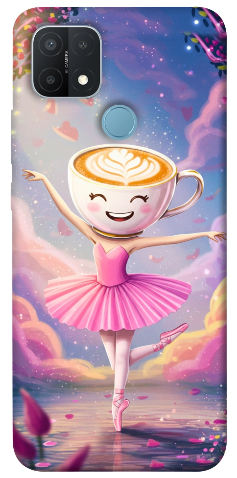 Чехол Ballerina illustration для Oppo A15