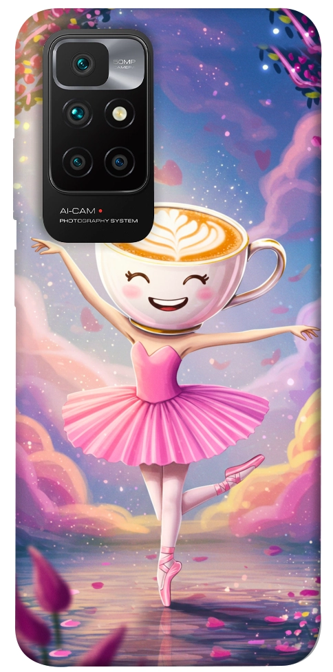 Чохол Ballerina illustration для Xiaomi Redmi 10